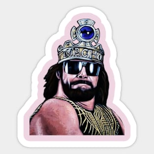 Macho Man Sticker